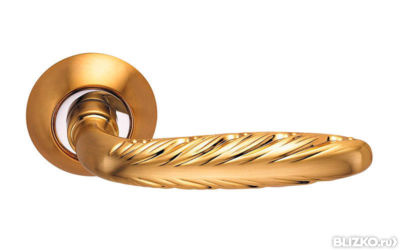 Ручка для межкомнатной двери ARCHIE S010 167 II матовое золото