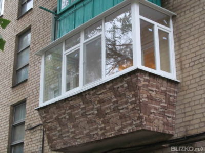 Внешняя отделка балконов и лоджий недорого в москве. фото.