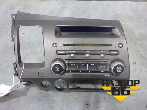Магнитола (без CD чейнджера) (39100SNAG220M1) Honda Civic 4D с 2006-2012г