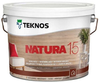 Лак для пола и паркета Teknos Natura 15 (Натура) 10 л полуматовый