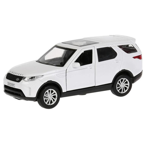 Инерционная металлическая модель - Land Rover Discovery, 12 см, белый арт.DISCOVERY-WT Технопарк