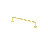 Ручка-скоба мебельная Viverra 128 мм цвет золото PALLADIUM Viverra 128 мм GP Золото