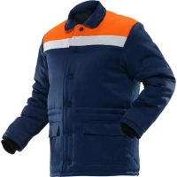 Куртка рабочая утепленная Зимовка цвет темно-синий/оранжевый размер L рост 182-188 см Без бренда 103-0032-27 Зимовка