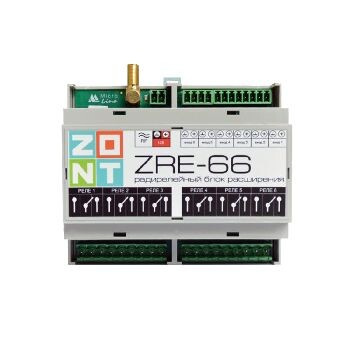 Блок ZONT ZRE-66 расширения радиорелейный для контроллера ZONT H2000+ Zont