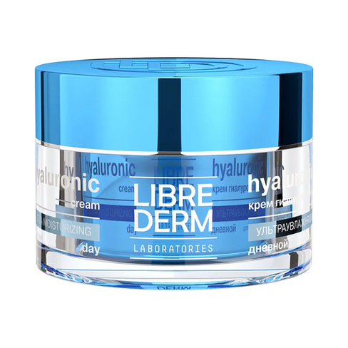 Librederm Hyaluronic Ultra Moisturizing Day Cream for Dry Skin Гиалуроновый крем ультраувлажняющий дневной для сухой кож