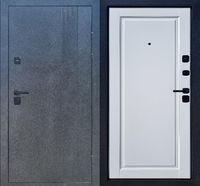 Входная дверь Титан Модель 111 classic, белый эмалит