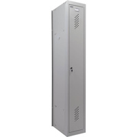 Шкаф для одежды металлический Практик ML 01-30 дополнительный секция (серый, 300х500х1830 мм)