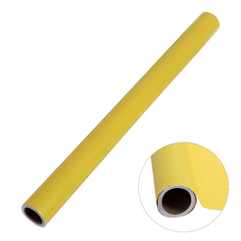 Пленка самоклеящаяся, желтая, 0.45 х 3 м, 8 мкр Calligrata