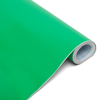Пленка самоклеящаяся, светло - зеленая, 0.45 х 3 м, 8 мкм Calligrata