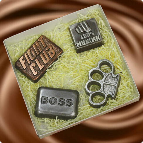 Фигурный шоколад для мужчин Chocoladas