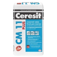 Клей для плитки и керамогранита Ceresit CM 11 25 кг