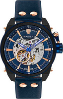 Швейцарские наручные мужские часы Wainer WA.25980E. Коллекция Masters Edition