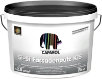 Готовая к применению структурная штукатурка Caparol Capatect Si Si Fassadenputz K15 25 кг бесцветная
