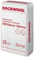 Декоративная минеральная штукатурка Rockwool Rockdecor Optima 25 кг 2 мм камешковая фактура шуба