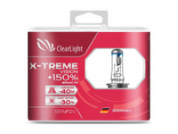 Лампа Clearlight H8 12V-35W X-treme Vision +150% Light (компл., 2 шт.)