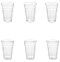 Набор стаканов французских PICARDIE прозрачные 6шт 360мл высокие DURALEX 1029AB06D0111