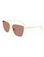 Солнцезащитные очки женские CK22104S GOLD / BROWN CKL-2221046015716