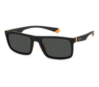 Солнцезащитные очки мужские PLD 2134/S BLCK ORNG PLD-2053418LZ56M9