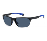 Солнцезащитные очки унисекс PLD 7041/S MTBLKBLUE PLD-2051250VK65C3