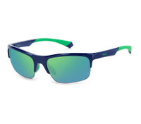Солнцезащитные очки унисекс PLD 7042/S BLUE GRN PLD-205126RNB645Z