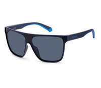 Солнцезащитные очки унисекс PLD 2130/S MTT BLUE PLD-200007FLL99C3