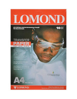 Термотрансфер Lomond 0808411 A4/140г/м2/10л./белый для струйной печати