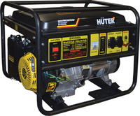 Бензиновый генератор Huter DY6500L (5кВт,топл.бак 22л, вес 84кг)