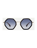 Солнцезащитные очки GIGIBARCELONA ALI Gold&Black (00000006582-1)