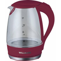 Чайник WILLMARK WEK-1708G бордовый Willmark