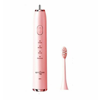 Электрическая зубная щетка зубная щетка IPX7, розовая, розовый Нет бренда