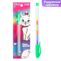 Ручка шариковая, многоцветная, коты аристократы Disney