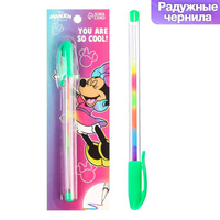 Ручка шариковая, многоцветная, минни маус Disney