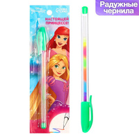 Ручка шариковая, многоцветная, холодное сердце Disney