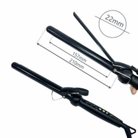 Щипцы для волос Gera professional - диаметр 22 мм, покрытие титан-турмалин Gera Professional