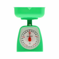 Весы кухонные EN-406МК, механические, до 5 кг, зелёные Top Market