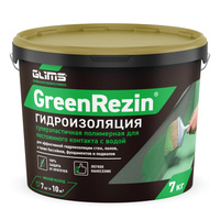 Герметик многоцелевой эластичный GLIMS GreenResin (7кг)