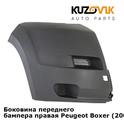 Боковина переднего бампера правая Peugeot Boxer (2006-2014) KUZOVIK