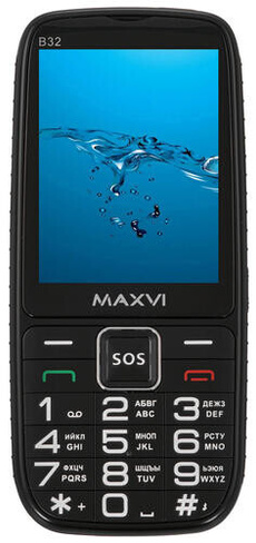 Сотовый телефон MAXVI B32Black