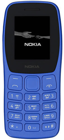 Сотовый телефон Nokia 105SS(2022)DarkBlue