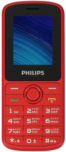 Сотовый телефон Philips XeniumE2101Red