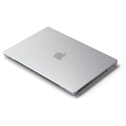 Чехол для ноутбука 14" SATECHI Eco Hardshell, прозрачный, MacBook Pro 14 [st-mbp14cl]