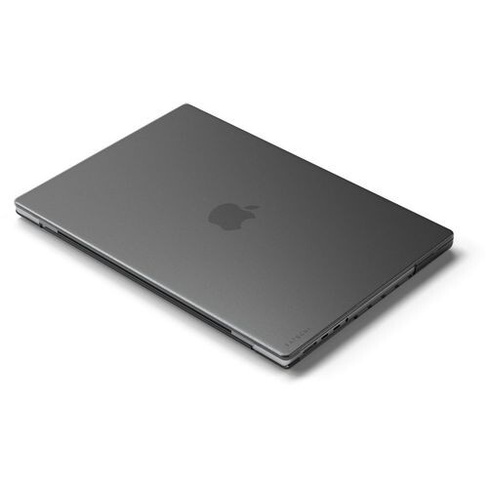 Чехол для ноутбука 14" SATECHI Eco Hardshell, черный/прозрачный, MacBook Pro 14 [st-mbp14dr]