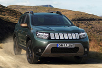 Решётка радиатора модель JEEP Omsa (пластик) Renault Duster 2021+