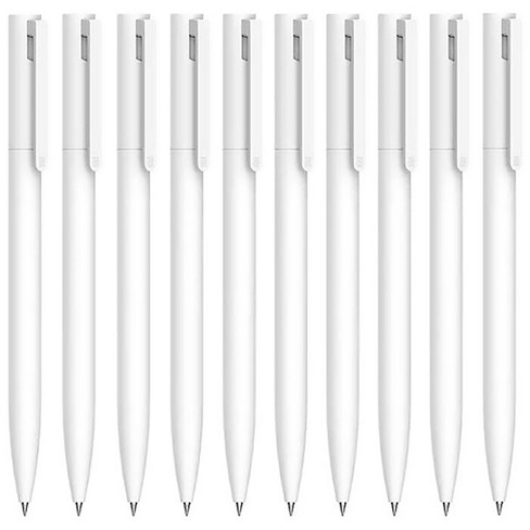 Набор гелевых ручек Xiaomi Mi Gel Ink Pen Black (10шт) (MJZXB01WC) Набор Ручек