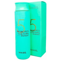 MASIL 5 Probiotics Scalp Scaling Shampoo / Шампунь с пробиотиками для глубокого очищения кожи головы, 300мл Masil