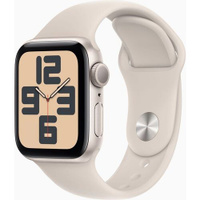 Смарт-часы Apple Watch SE 2023 A2722, 40мм, сияющая звезда/сияющая звезда [mr9u3ll/a]